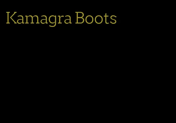 Kamagra Boots