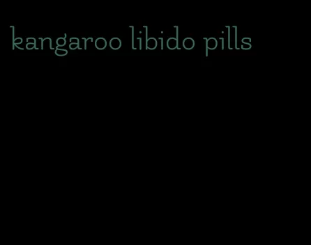 kangaroo libido pills