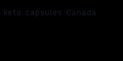 keto capsules Canada