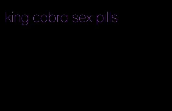 king cobra sex pills