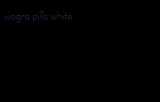 viagra pills white