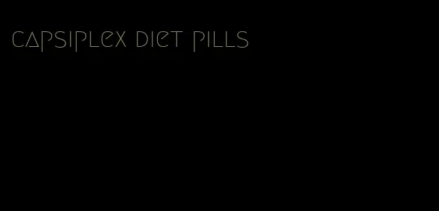 capsiplex diet pills