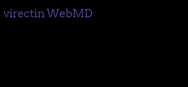 virectin WebMD