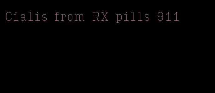 Cialis from RX pills 911