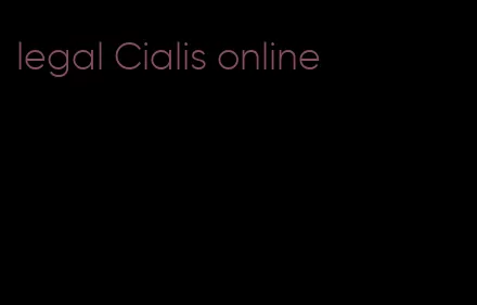 legal Cialis online