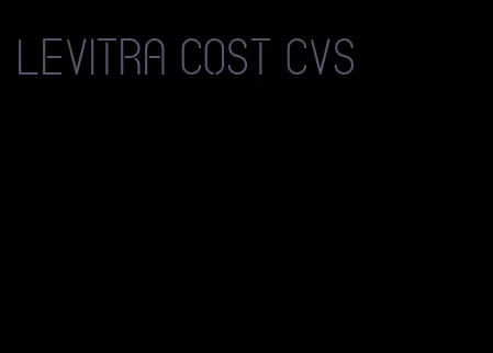 Levitra cost CVS