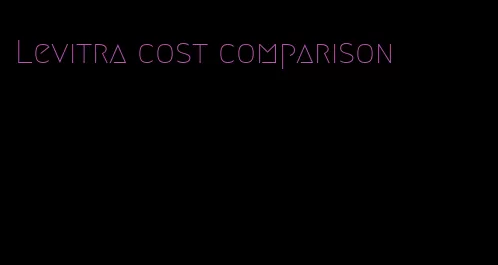 Levitra cost comparison