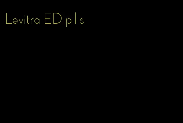 Levitra ED pills