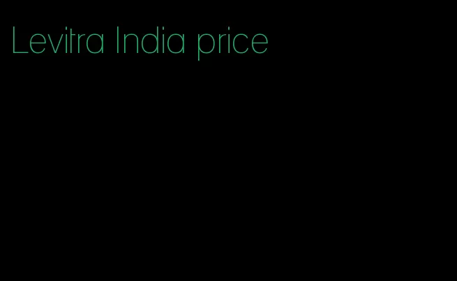 Levitra India price