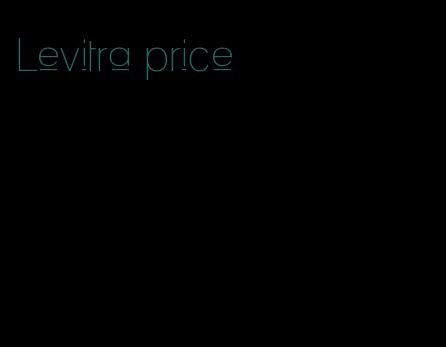 Levitra price