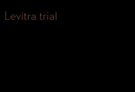 Levitra trial