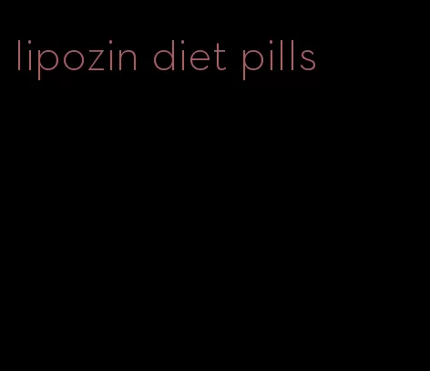 lipozin diet pills