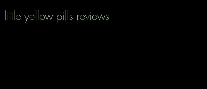 little yellow pills reviews