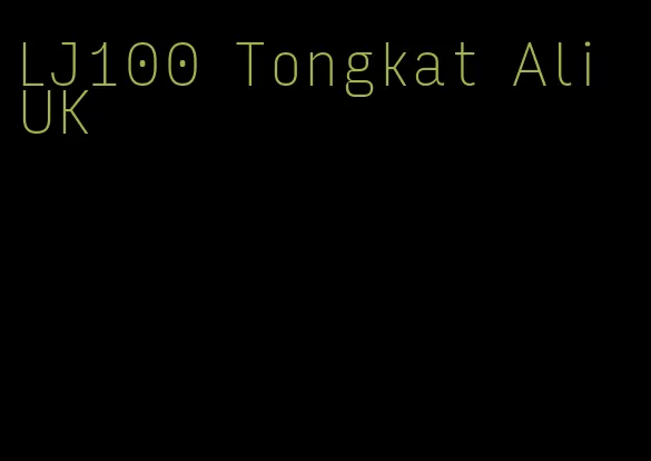 LJ100 Tongkat Ali UK