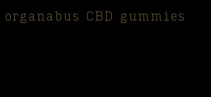 organabus CBD gummies