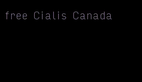 free Cialis Canada