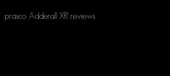 prasco Adderall XR reviews