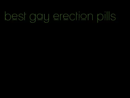 best gay erection pills