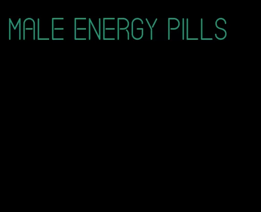 male energy pills