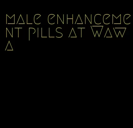 male enhancement pills at Wawa