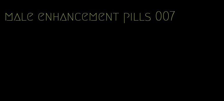 male enhancement pills 007