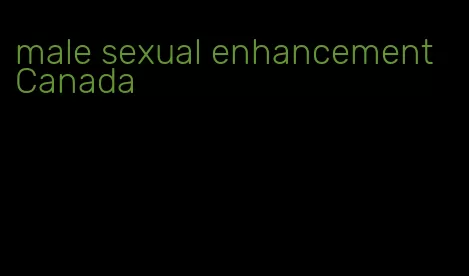 male sexual enhancement Canada