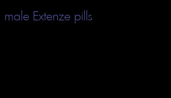 male Extenze pills