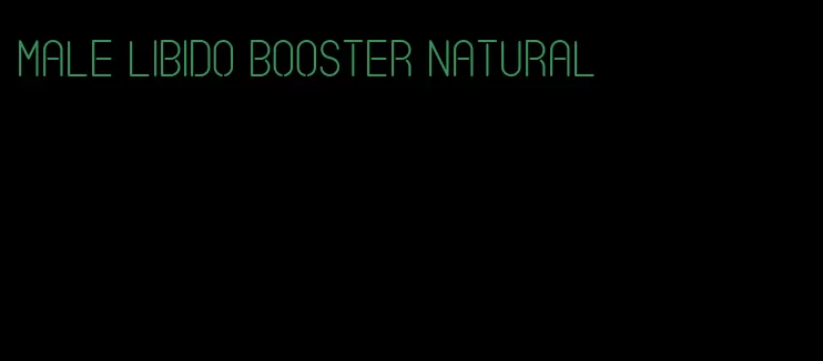 male libido booster natural