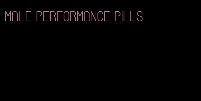 male performance pills