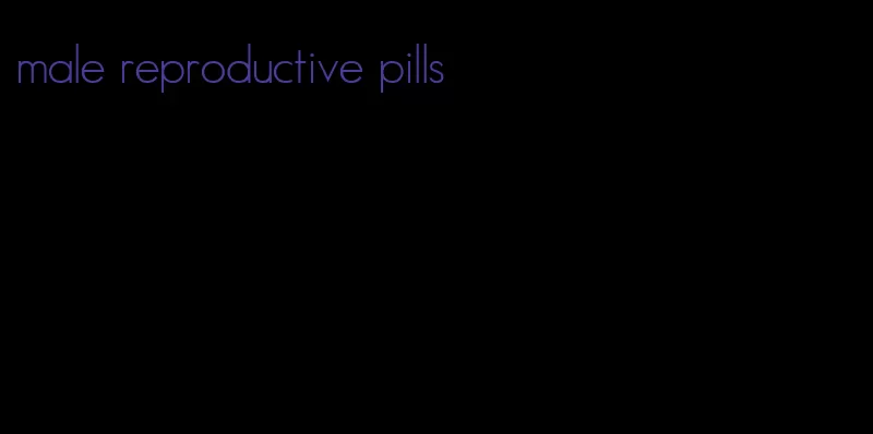 male reproductive pills