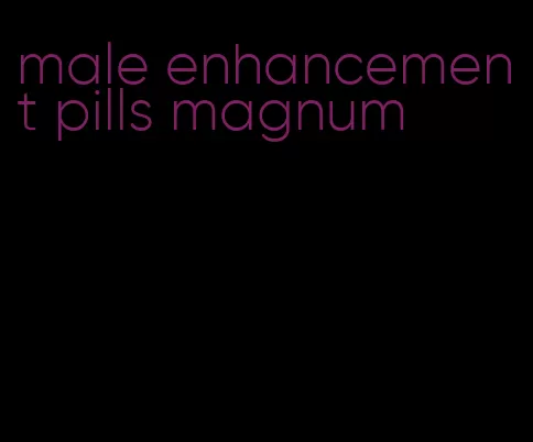 male enhancement pills magnum