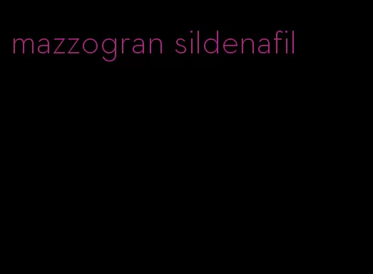 mazzogran sildenafil