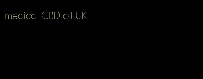 medical CBD oil UK