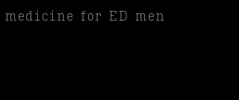 medicine for ED men