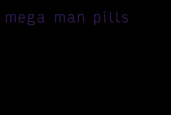 mega man pills