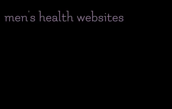 men's health websites