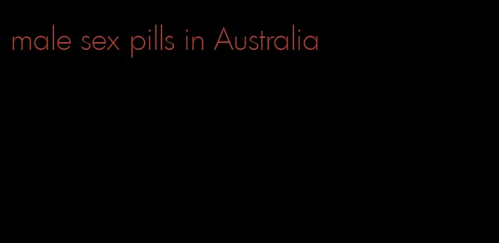 male sex pills in Australia