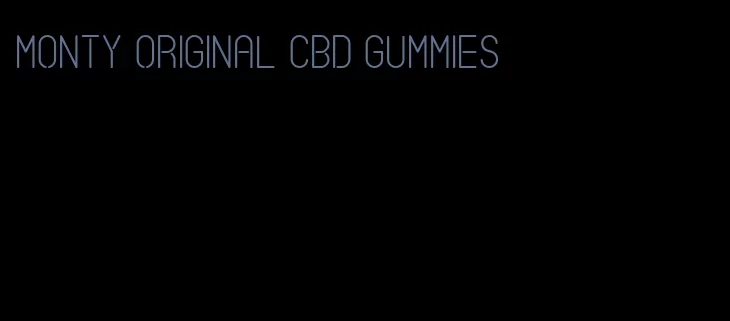 Monty original CBD gummies