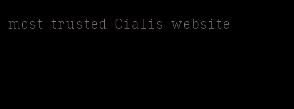 most trusted Cialis website