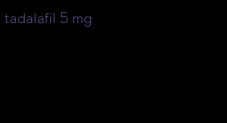 tadalafil 5 mg