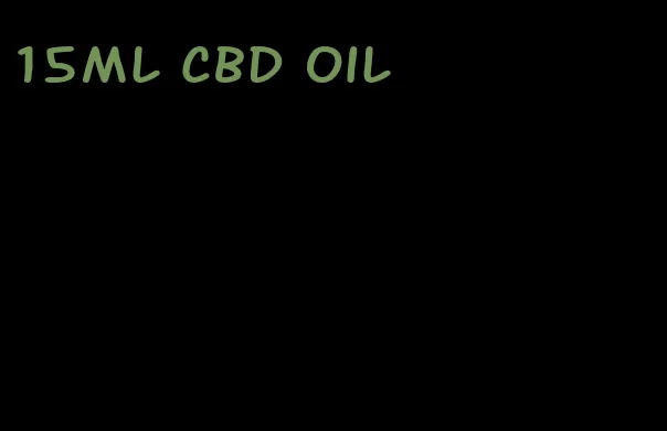 15ml CBD oil