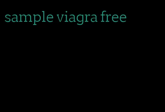 sample viagra free