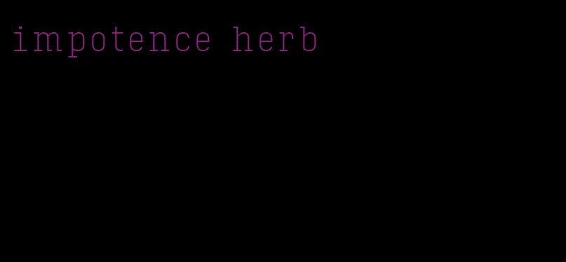 impotence herb