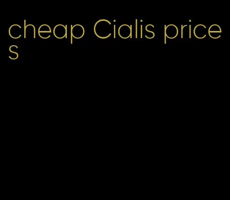 cheap Cialis prices