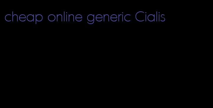 cheap online generic Cialis