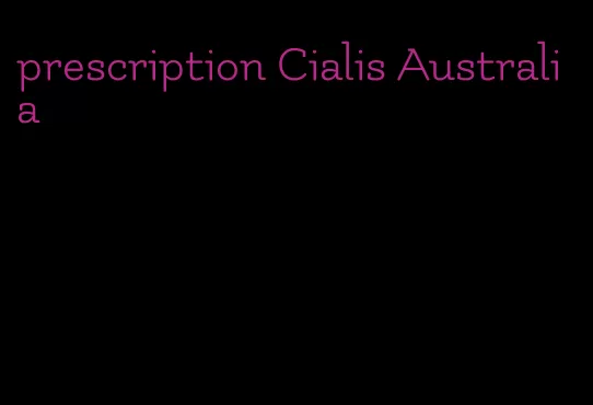 prescription Cialis Australia