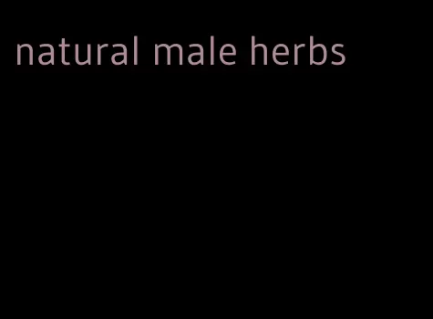 natural male herbs