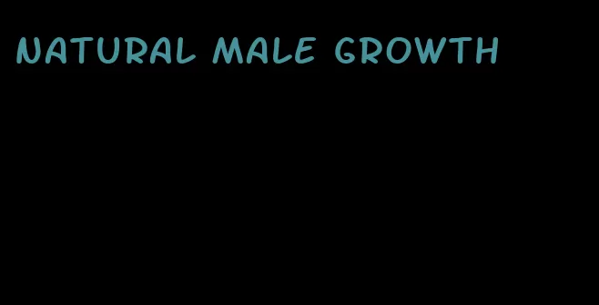 natural male growth