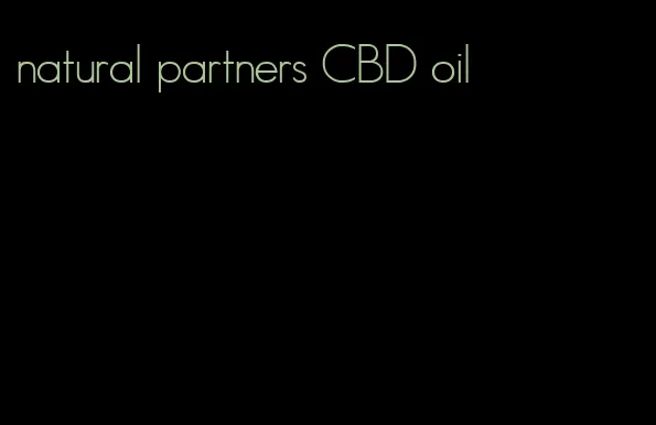 natural partners CBD oil