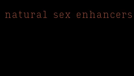 natural sex enhancers